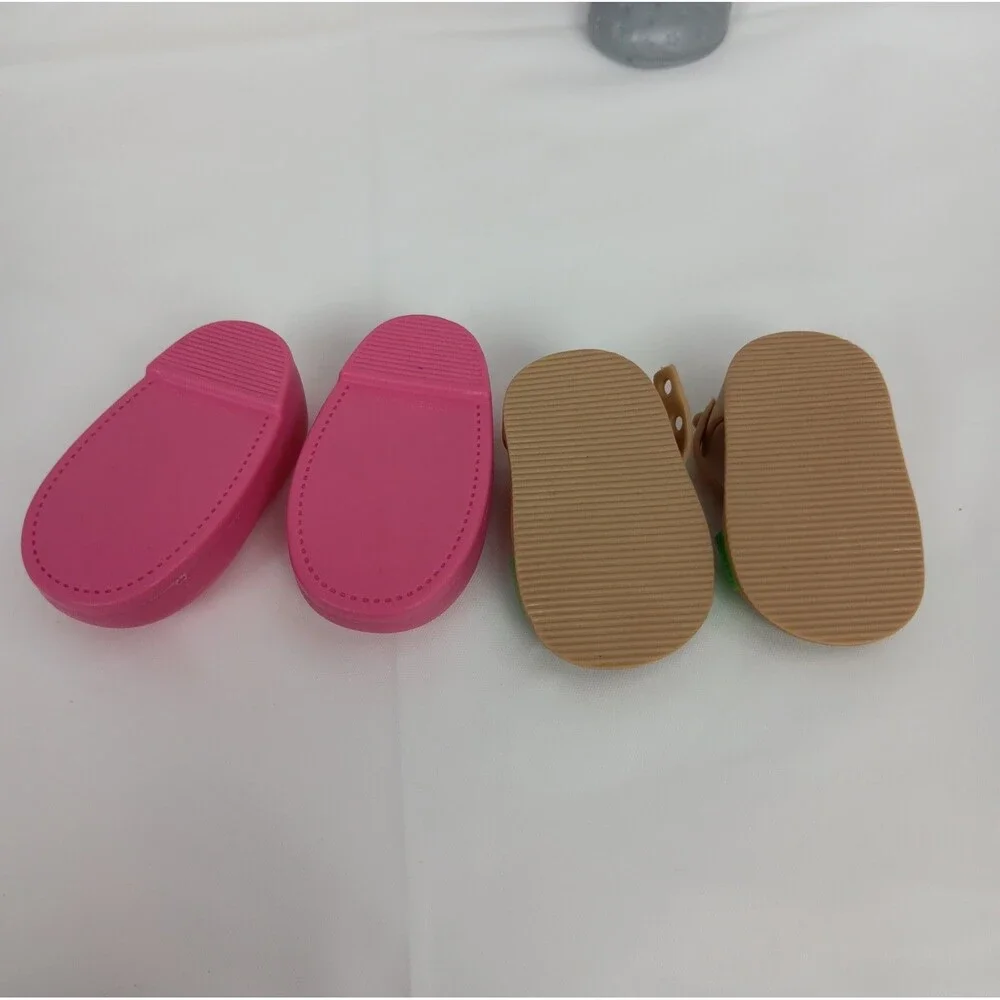 Battat Our Generation Roller Skates Boots Sandals Slippers Mixed Doll Shoe Lot